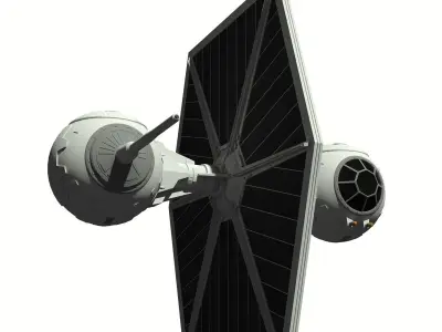 TIE Experimental M1 3D model