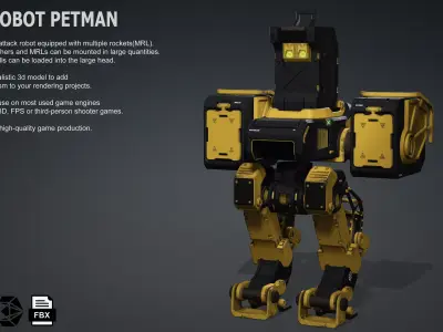 PETMAN 3D model