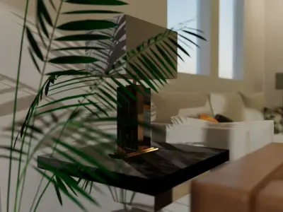 modern Lamp  3D model