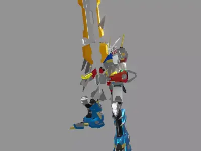 The Mecha Attacker 23 3D model