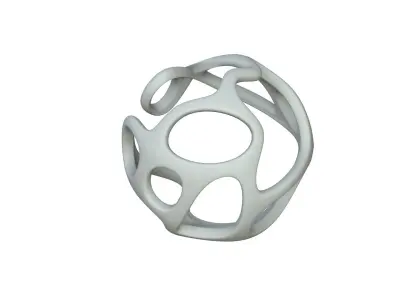 SciFi Cube Object No 39433 Low Poly Shape Texture