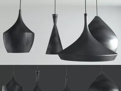 Beat Light DESIGNED BY TOM DIXON 3D model