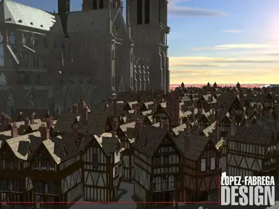 NotreDame notre dame cathedral 3D model