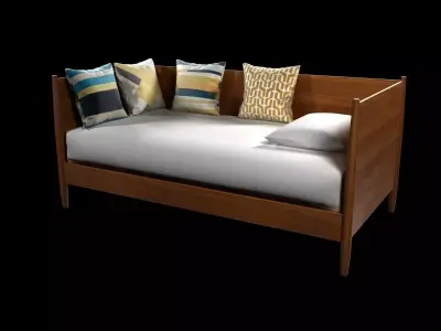West elm Mid-Century Daybed - Acorn 3D model