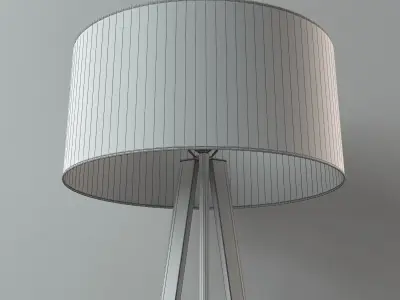 Solstice floor lamp 3D model