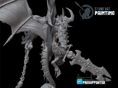 The Blood God Champion 3D model