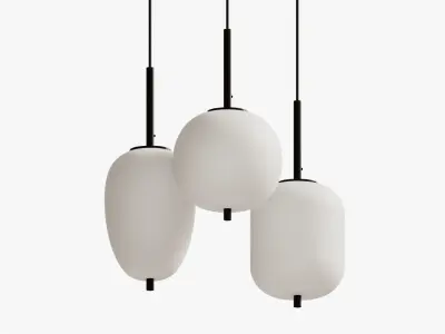 Pendant lamps Nova Luce Lato 3D model