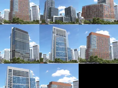  Skyscrapers collection Vol.002 
