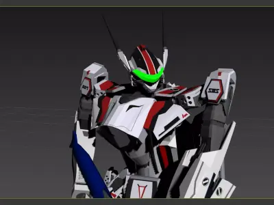 Nova Strike Gundam 16 3D model