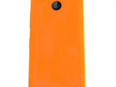  Nokia Lumia 630 Orange 3D model