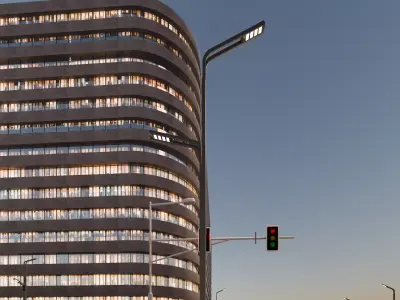 Urban Skyscraper 3D model