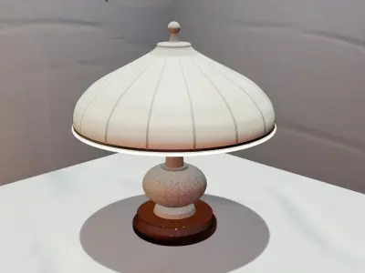 Night Lamp of ceramic  3D model