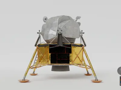Lunar Module - Apollo 3D model