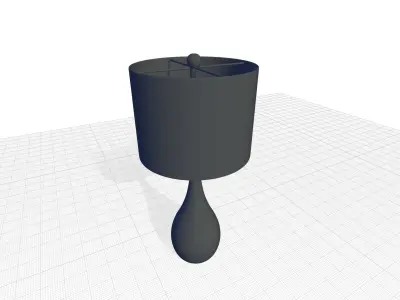 Gatti Table Lamp 3D model