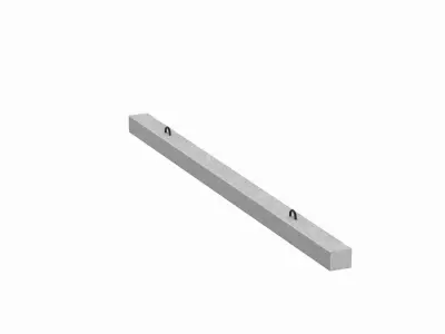 Concrete Slab Low-poly 3D model purchase