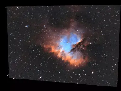 Pacman Nebula 3D model
