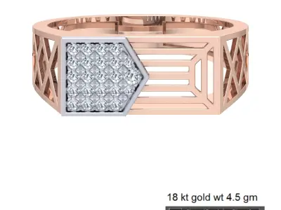 Engagement Wedding Rings Double halo Bridal Ring 3D print model