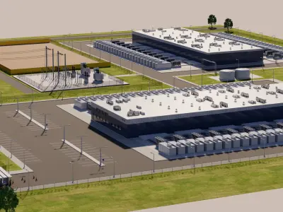  Google Data Center Area 