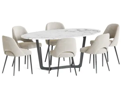 Dining Set 44 3D model