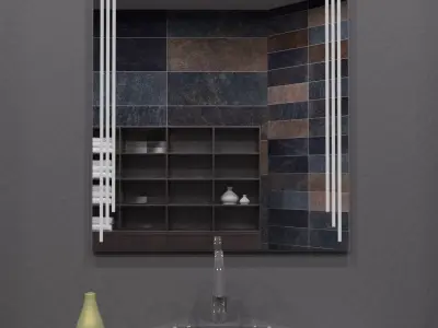 Illuminated Mirror 35 3D model