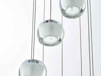 Bayern Light Cluster Pendant 3D model