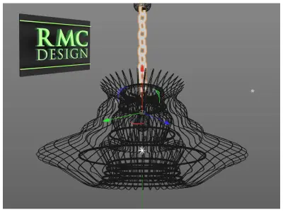 Chandelier 04 By RMC Design 3D model