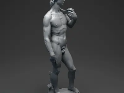  David Statue 3d scan 