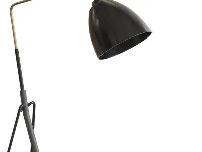 Lean Floor Lamp 3D model