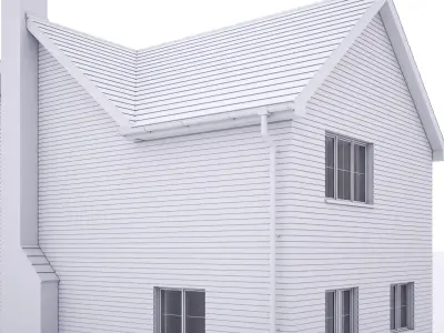 British House Rolvenden 1 3D model