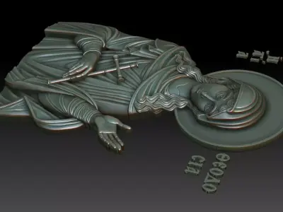 Saint Theodosia of Tyre 3D print model