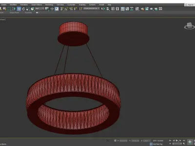 CHANDELIER VANCOUVER S Low-poly 3D model