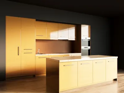 103-Kitchen7 glossy 9 3D model