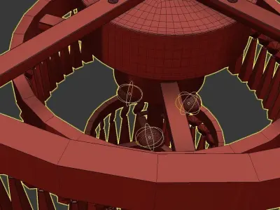 Michana Antique Bronze 3D model