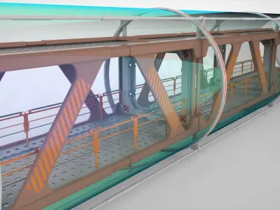 Sci Fi Modular Environment 1 3D model