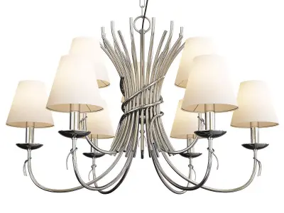 CEILING SILVER SCULPTURE CHELSOM Low-poly 3D model