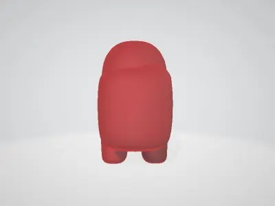 among us 3d model rigged in blender 3D model