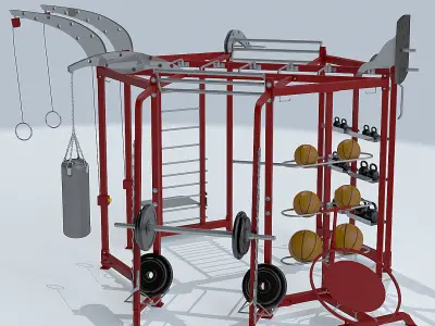 Training Center Machine CT-8100 3D model