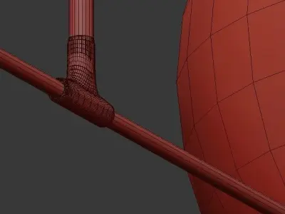  Contrapesso LED Globe Pendant 3D model
