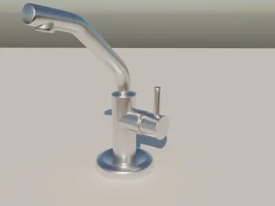 Bathroom kit Low-poly 3D model