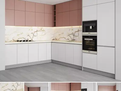 kitchen 008 3D model