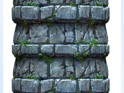 Stylized Wall Seamless Texture Texture 30