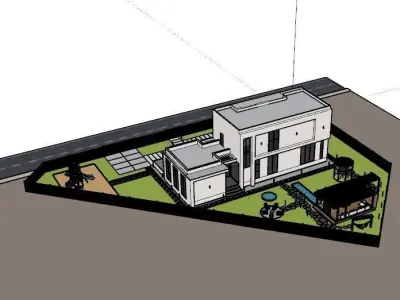 3D VILLA  3D model
