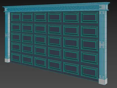 Garage Door 07 3D model