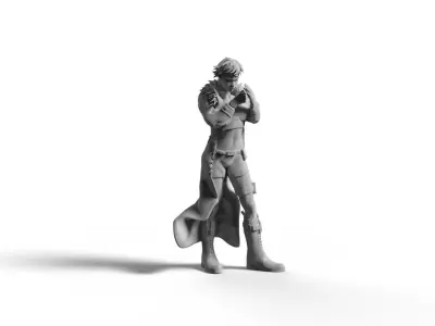 Female Character- Mercenary Natalija 3D print model