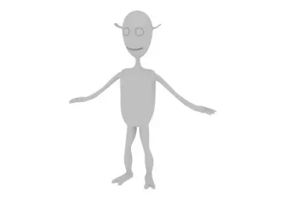  Alien Martian Droid 3D model