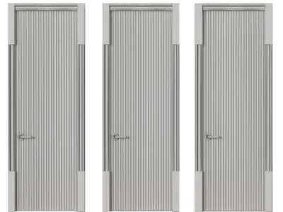 Interior door 01 3D model