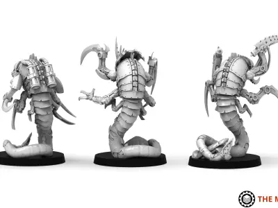 Iron Hive - Elite Subfurox squad 3D print model