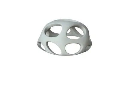 SciFi Cube Object No 48216 Low Poly Shape Low-poly 3D model