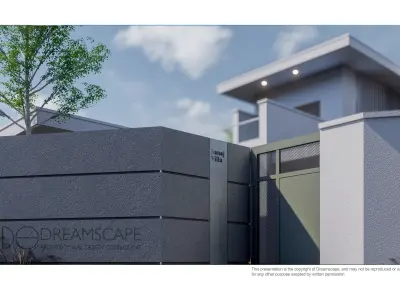 modern house 3D model 33