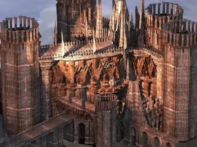 Magna Carter Giant Bridges  3D model
